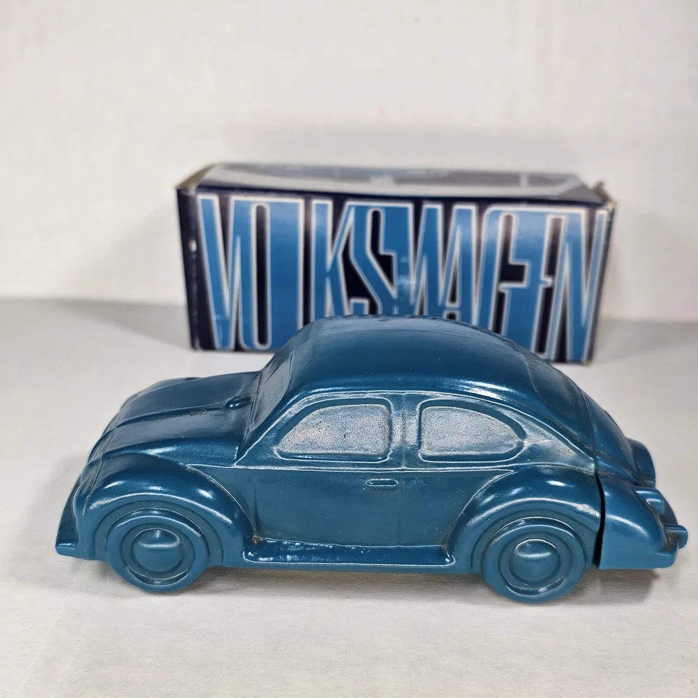 Avon Blue Volkswagen Shaped Bottle. - Picture 1 of 9
